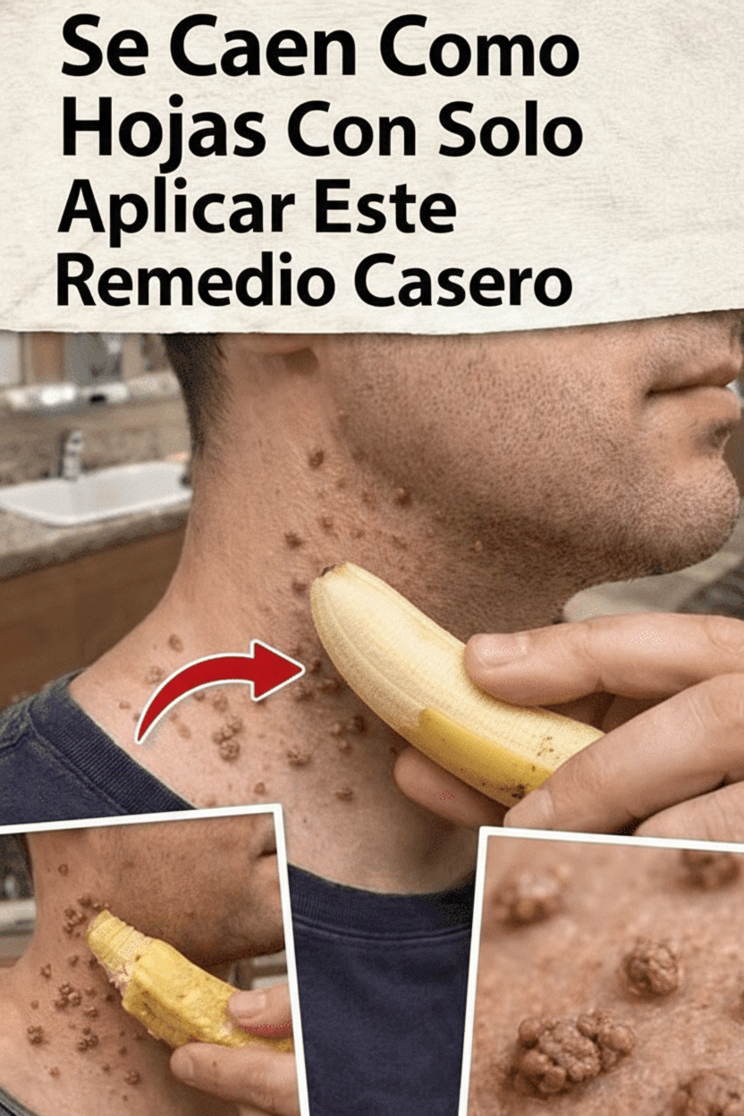 ¿Es la Cáscara de Plátano un Aliado Natural Contra los Acrocordones? Explora Este Sencillo Remedio Casero