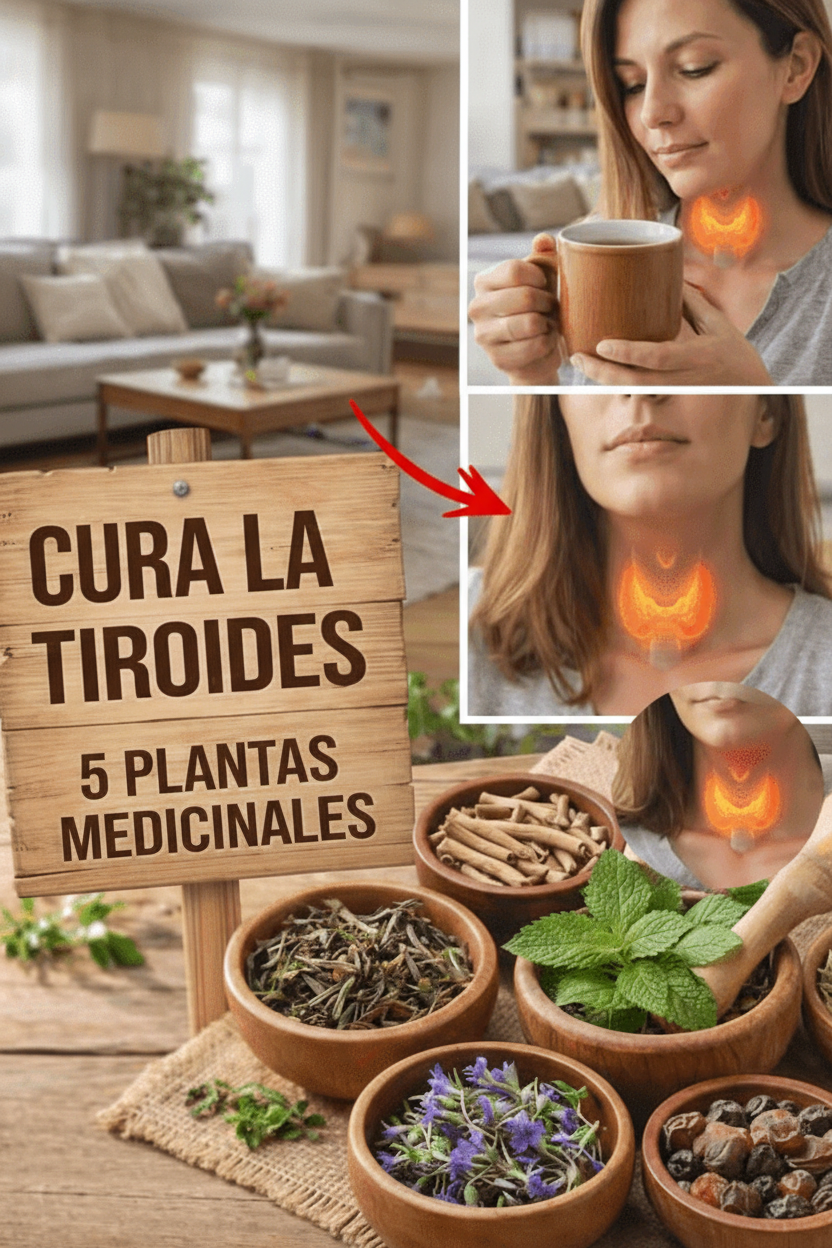 Descubre 5 Plantas Medicinales Clave para Optimizar la Salud de Tu Tiroides de Forma Natural