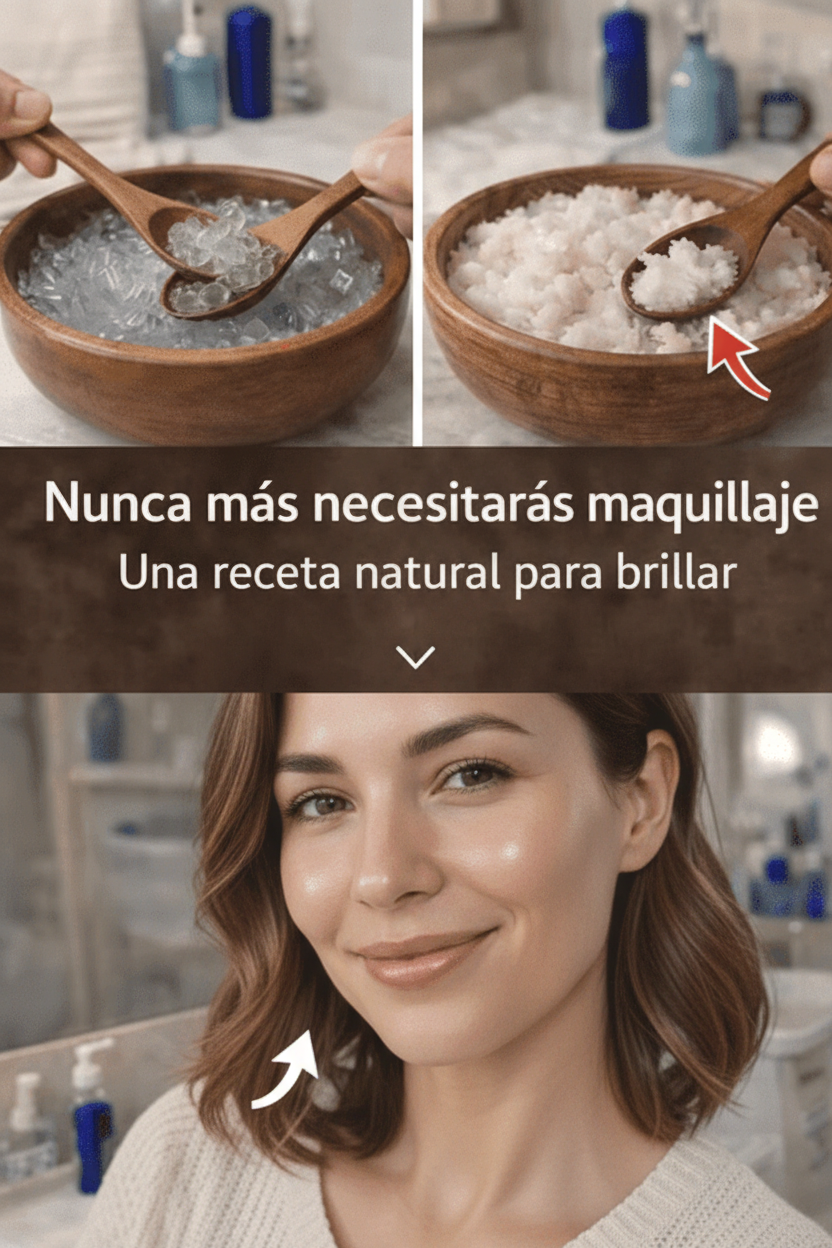 Despídete del Maquillaje: Cómo Lograr una Piel Luminosa y Suave con Solo 2 Ingredientes Naturales