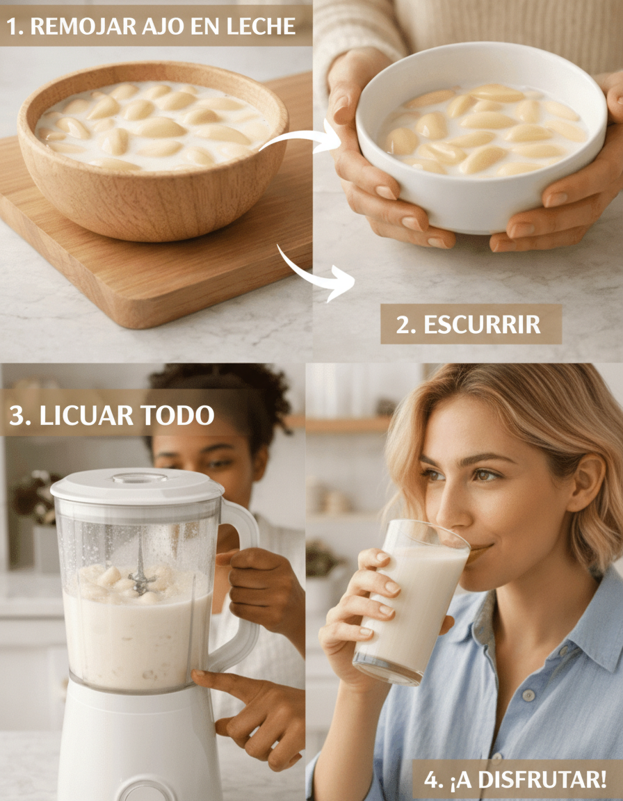 Ajo en leche hervida: Descubre sus beneficios y por qué se ha vuelto tendencia