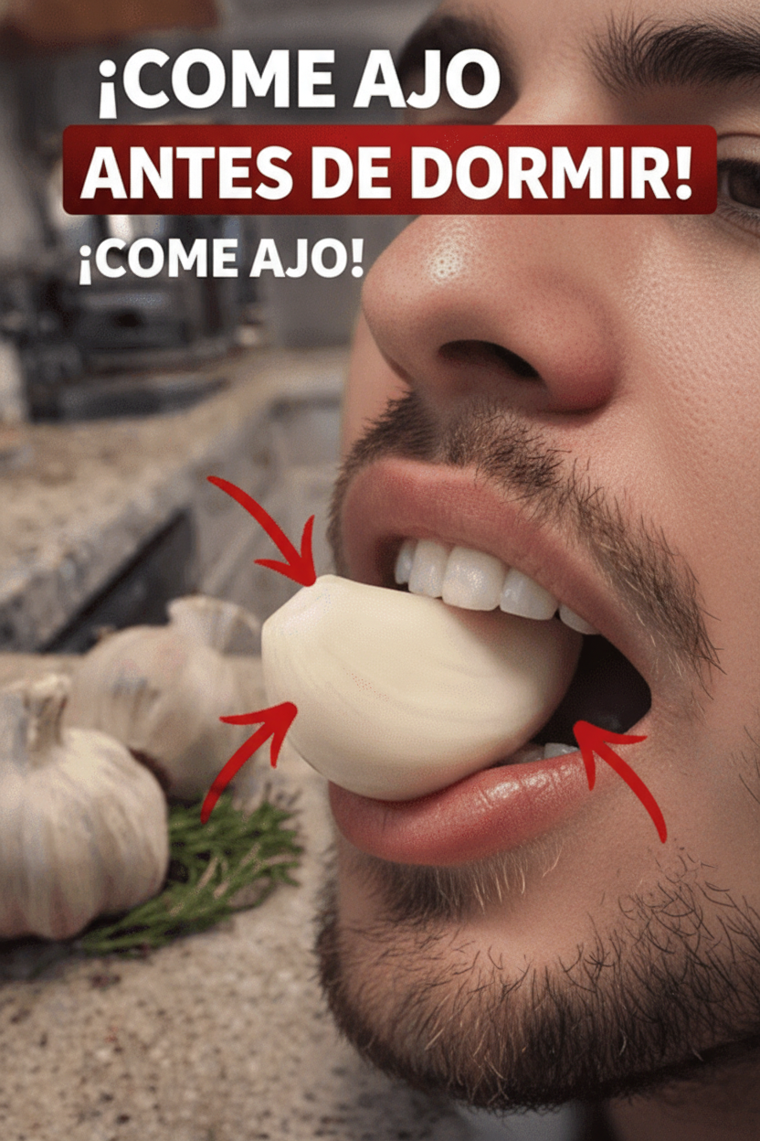 Ajo antes de dormir: ¿Mito o realidad? Descubre sus efectos y cómo tomarlo.