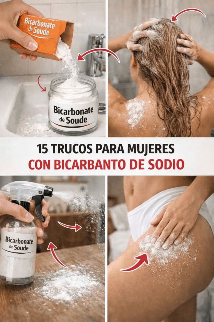 15 Usos Sorprendentes del Bicarbonato de Sodio: Secretos Esenciales para tu Hogar y Belleza