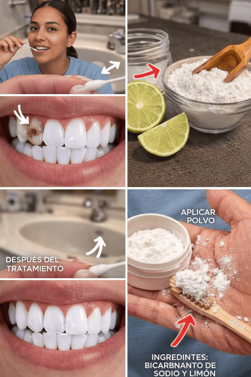 El bicarbonato de sodio y el limón son dos ingredientes muy populares en redes sociales para intentar tener una sonrisa más brillante, pero ¿realmente vale la pena probar esta mezcla casera en casa? Muchos comparten fotos de antes y después que parecen prometedoras, sin embargo, la mayoría de los expertos en salud bucal advierten sobre los riesgos ocultos detrás de esta tendencia.