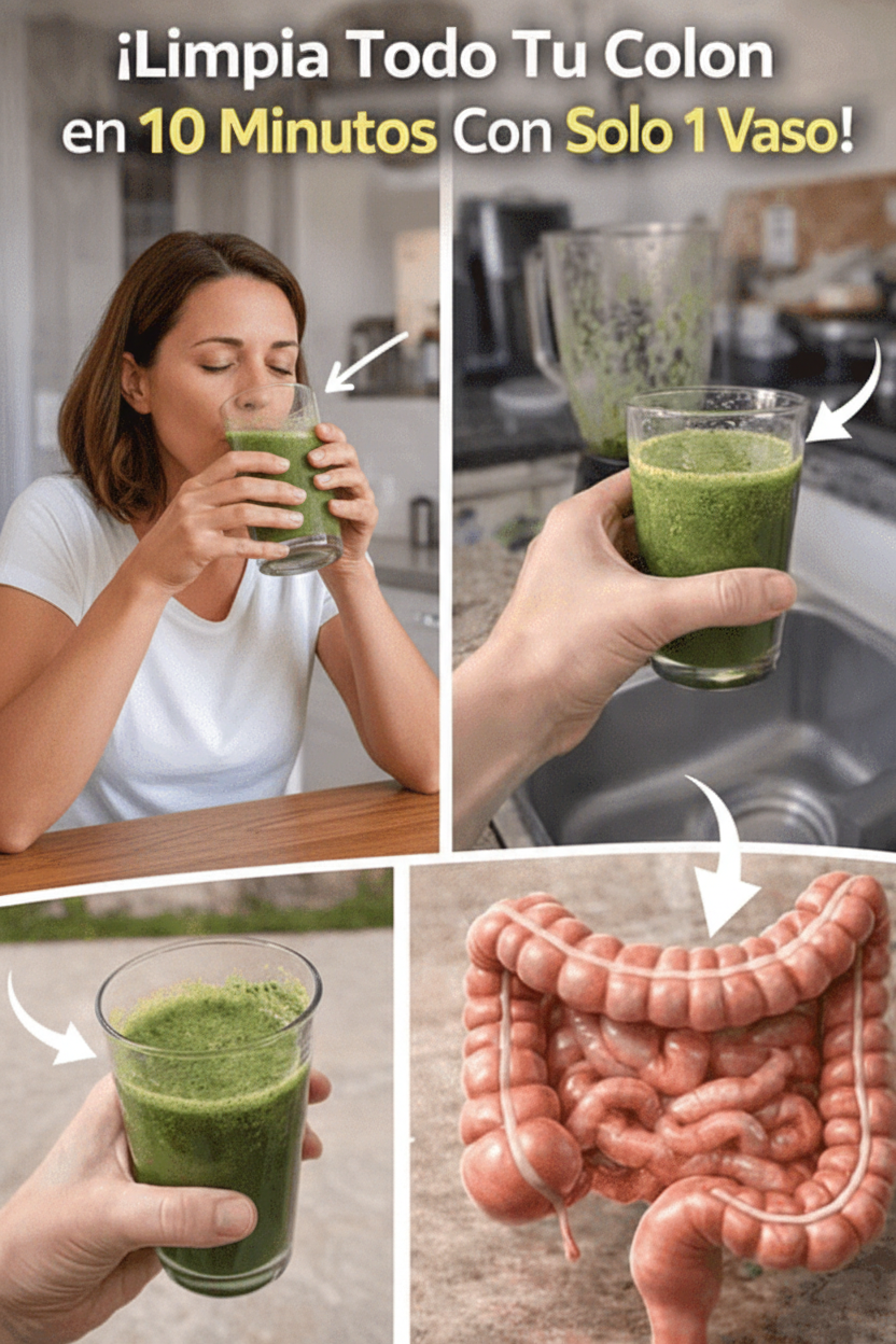 Descubre el Poder de un Batido Verde Natural para Revitalizar tu Salud Intestinal Diaria