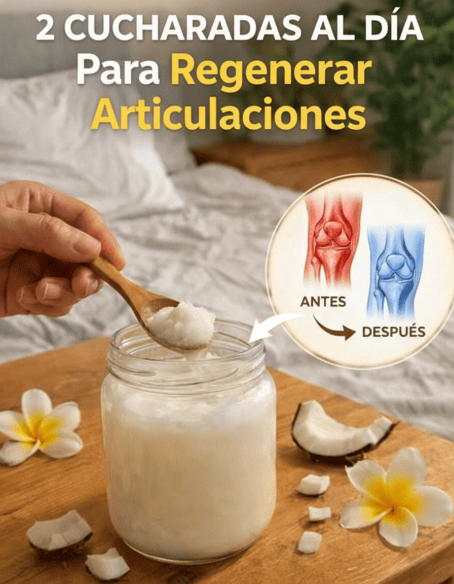 Aceite de Coco y Salud Articular: ¿Pueden Dos Cucharadas al Día Transformar tu Bienestar?