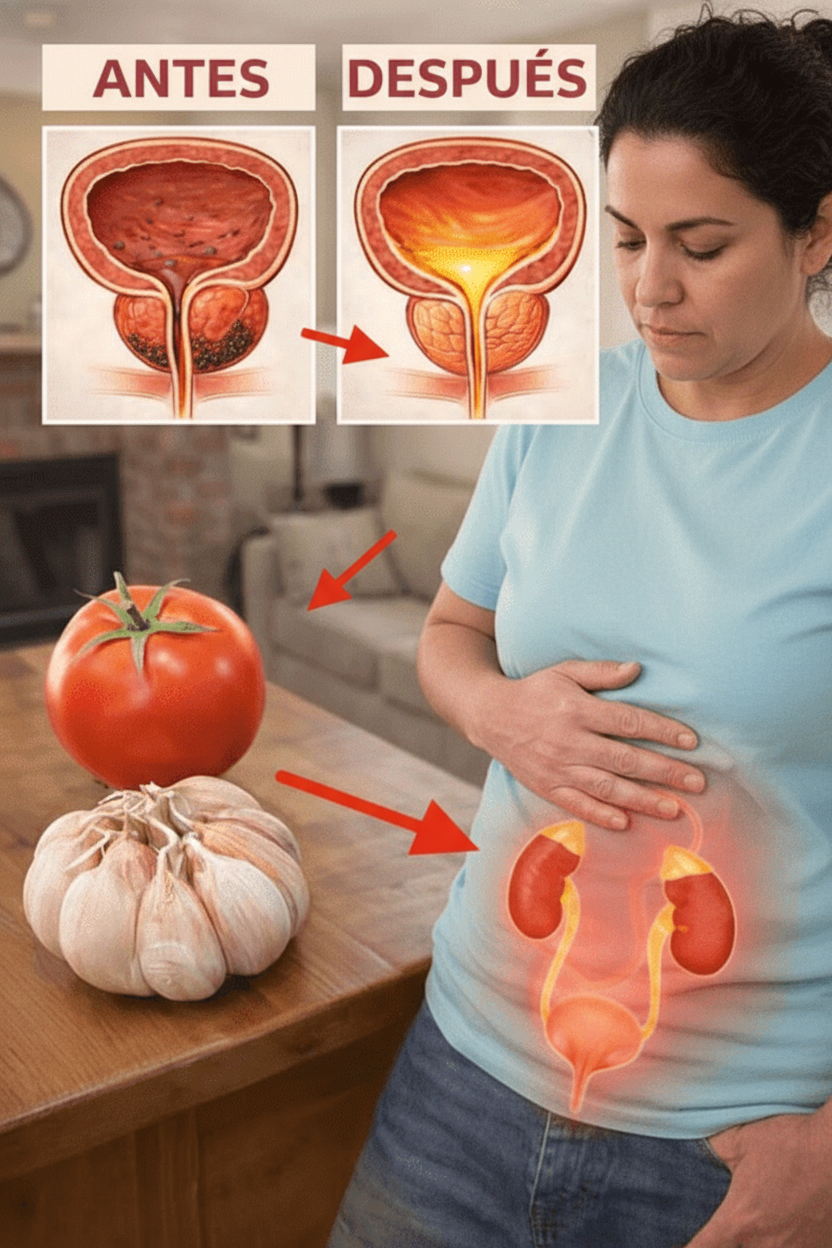 Ajo y Tomate: La Combinación Natural para el Bienestar Masculino y la Salud Renal y Prostática