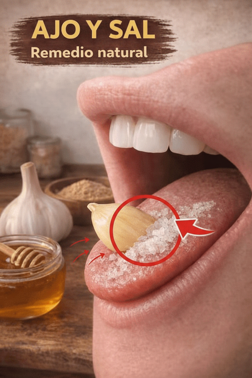 El Secreto Nocturno del Ajo y la Sal: Un Hábito Sencillo para Potenciar tu Bienestar