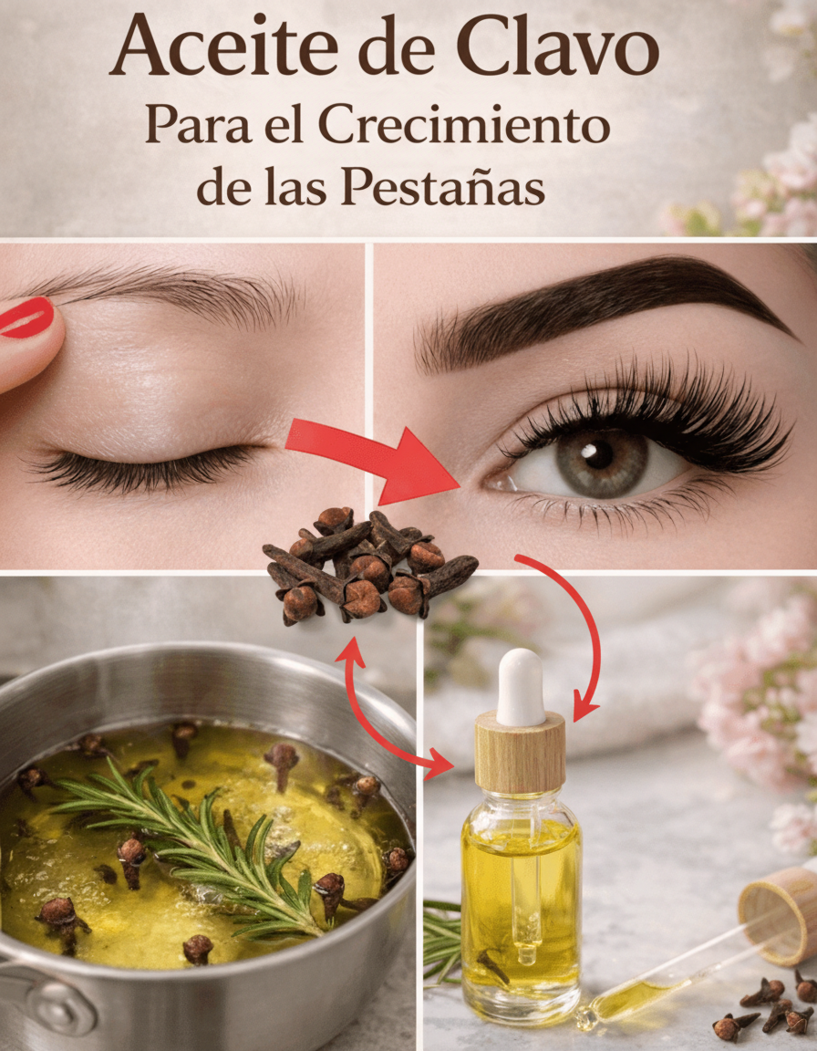 Clavo de Olor: El Secreto Natural para Cejas y Pestañas Más Fuertes y una Mirada Impactante