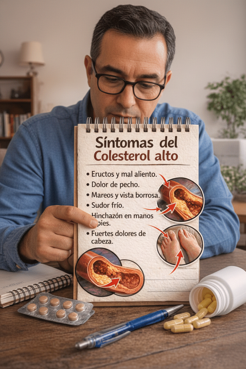 Colesterol Alto: El Asesino Silencioso Que Amenaza Tu Corazón. Aprende a Detectarlo a Tiempo y Protege Tu Salud Cardiovascular