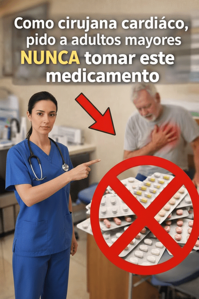 Proteja su Corazón: Fármacos que los Adultos Mayores Deben Evitar, Según un Cardiólogo