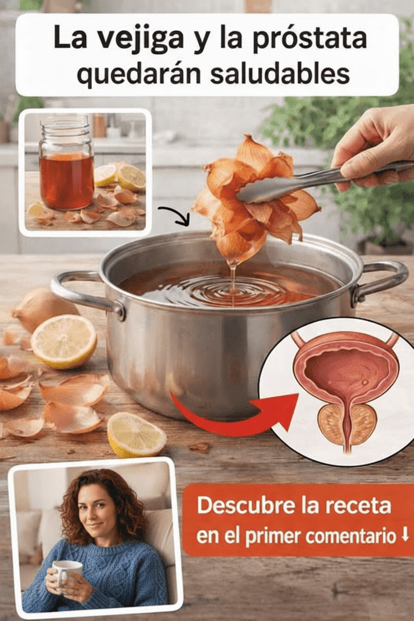 Cáscara de Cebolla: El Secreto Natural para la Salud de la Vejiga y Próstata en Hombres Mayores de 50