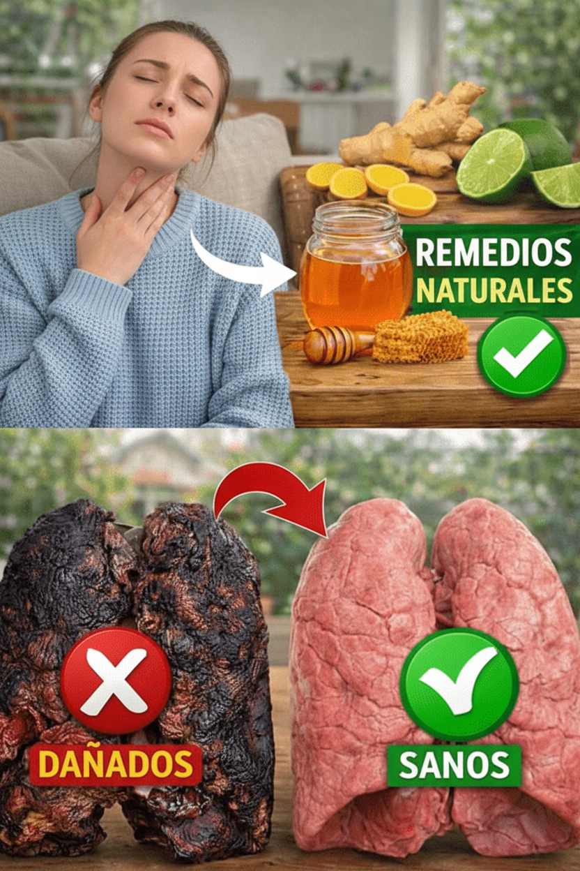 Adiós a la Ronquera y Dolor de Garganta: 5 Remedios Naturales Efectivos para Calmar la Tos y Fortalecer tu Salud Respiratoria