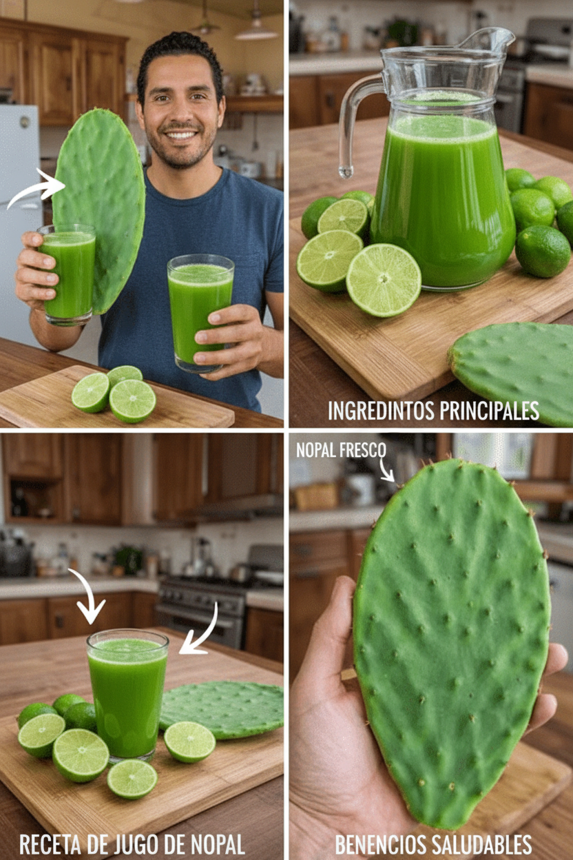 ¿El Jugo de Nopal es Clave para Estabilizar tu Azúcar en Sangre? Una Mirada Natural y Práctica