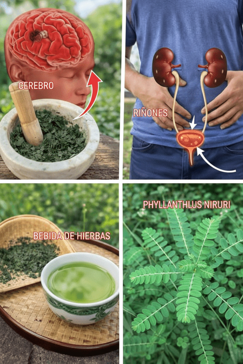 Chanca Piedra (Diệp Hạ Châu): ¿El Aliado Natural que Tus Riñones y Hígado Necesitan? Descubre la Sabiduría Ancestral