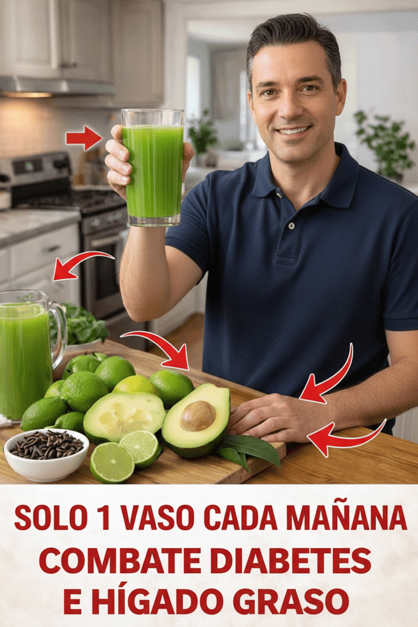 ¿Un Hábito Matutino Sencillo para la Salud Hepática y el Control de Azúcar? Descubre la Receta de Este Jugo Verde
