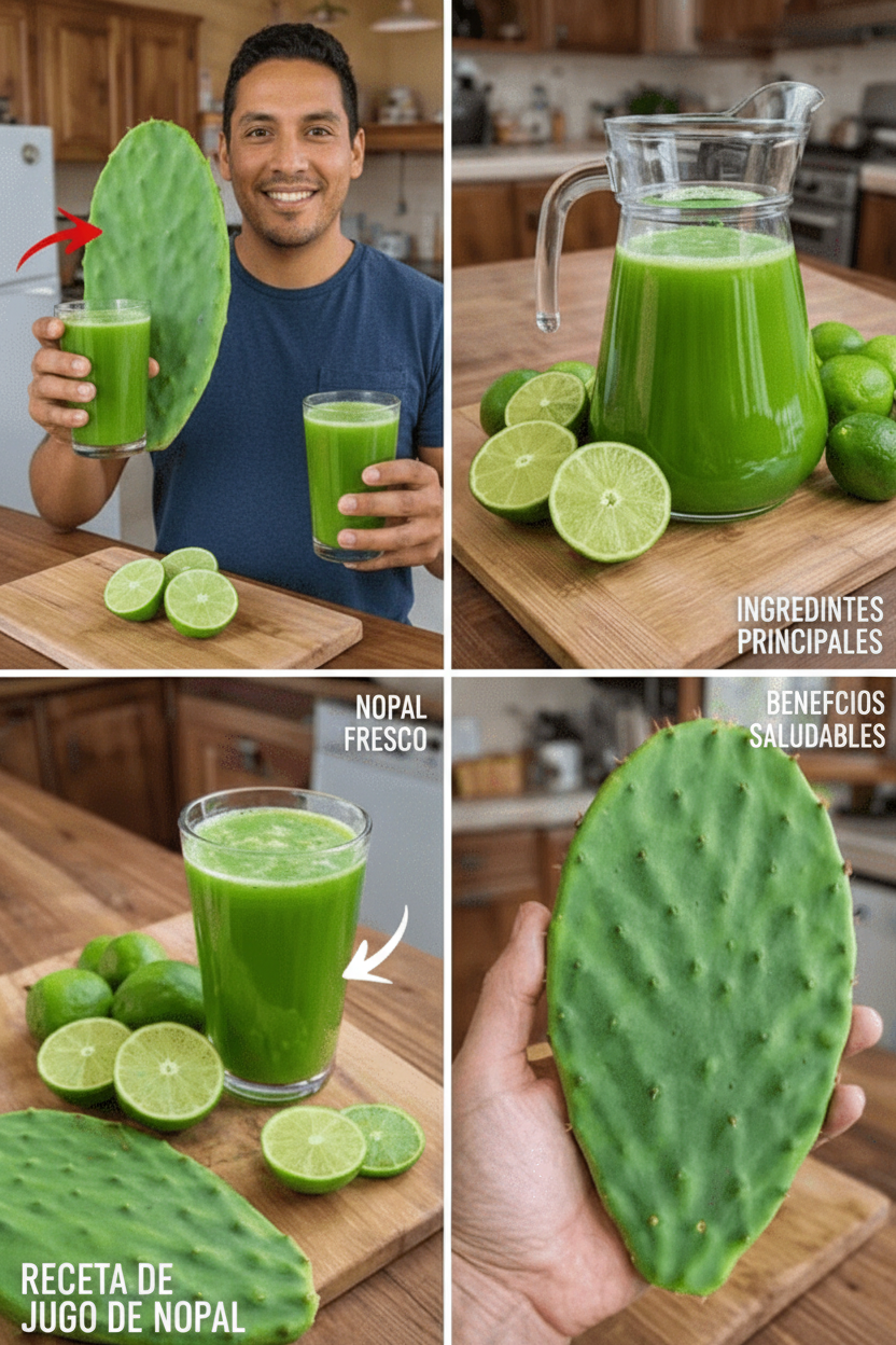 El Poder del Jugo de Nopal: ¿Clave para Niveles de Azúcar en Sangre Más Estables? Una Guía Natural y Efectiva