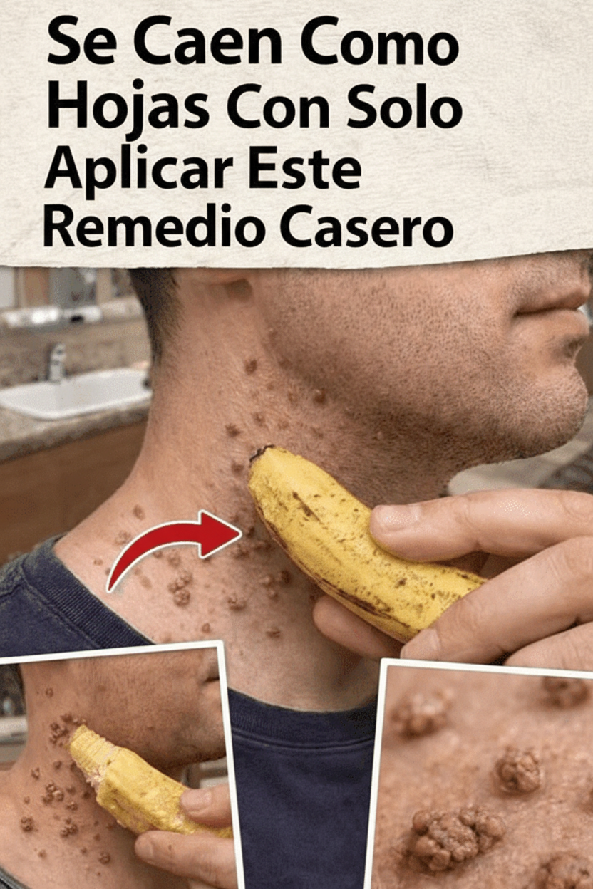 Cáscara de Plátano para Acrocordones: ¿Solución Natural y Efectiva para la Piel? Descúbrelo Aquí