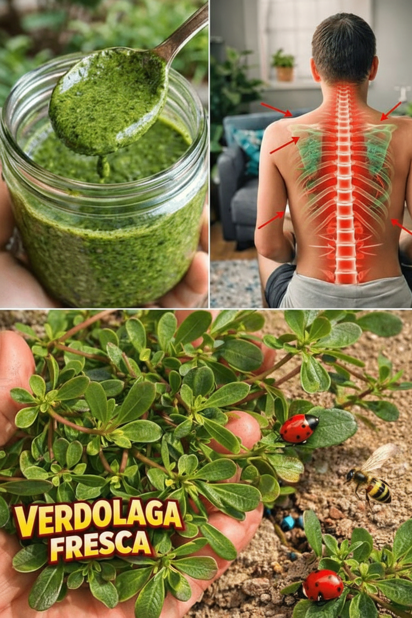 Descubre la Verdolaga: Tu Aliada Natural para el Bienestar Cardiovascular y Cerebral Diario