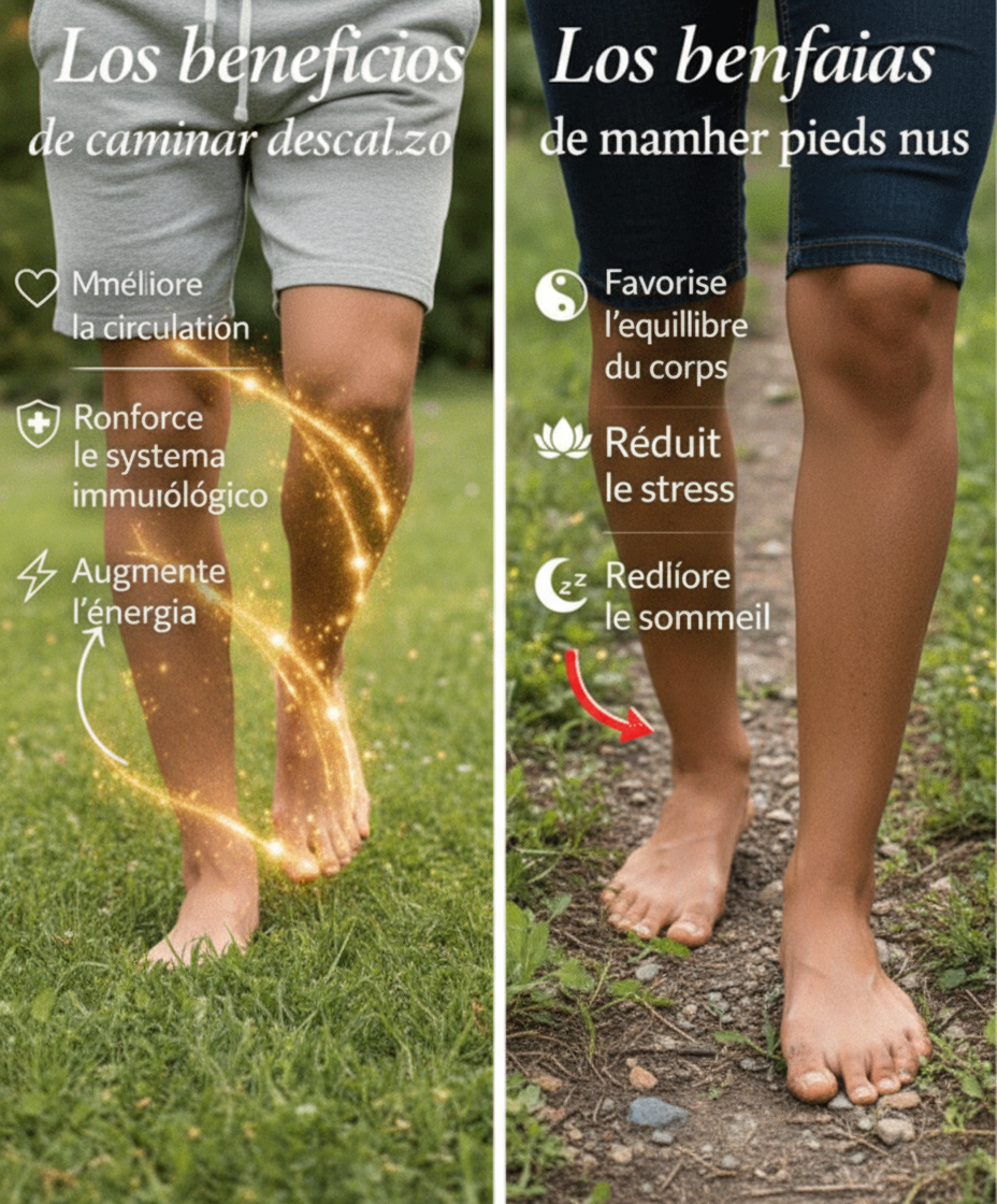 Earthing: El Poder de Caminar Descalzo para Reconectar con la Tierra y Optimizar tu Bienestar