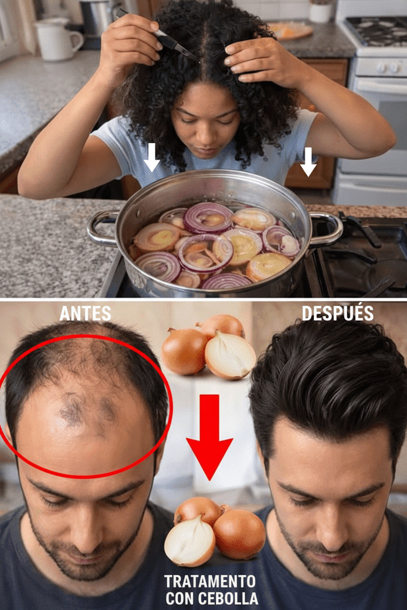 Aceite de Cebolla Casero: Tu Aliado Natural para un Cabello Fuerte y un Crecimiento Saludable