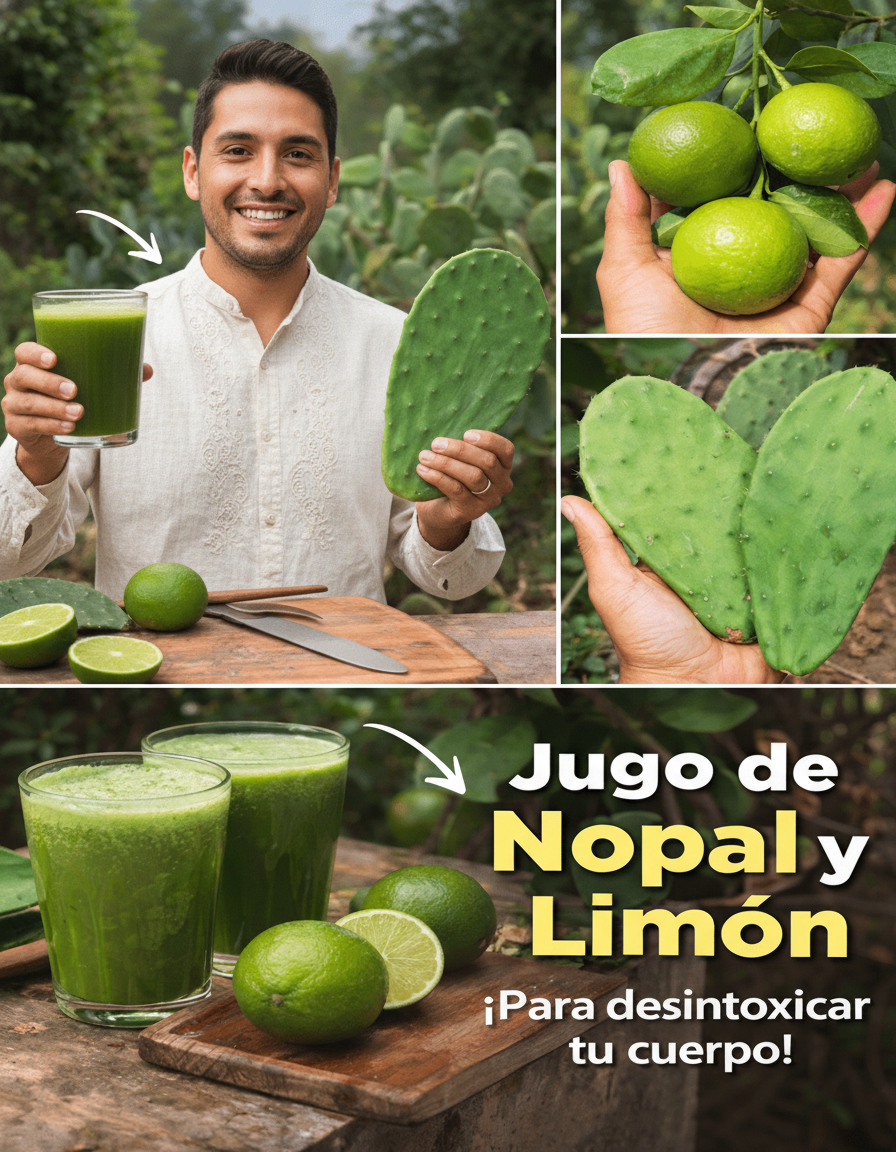 Nopal y Limón: El Ritual Verde que Transforma tu Bienestar Interno y Despierta tu Ligereza