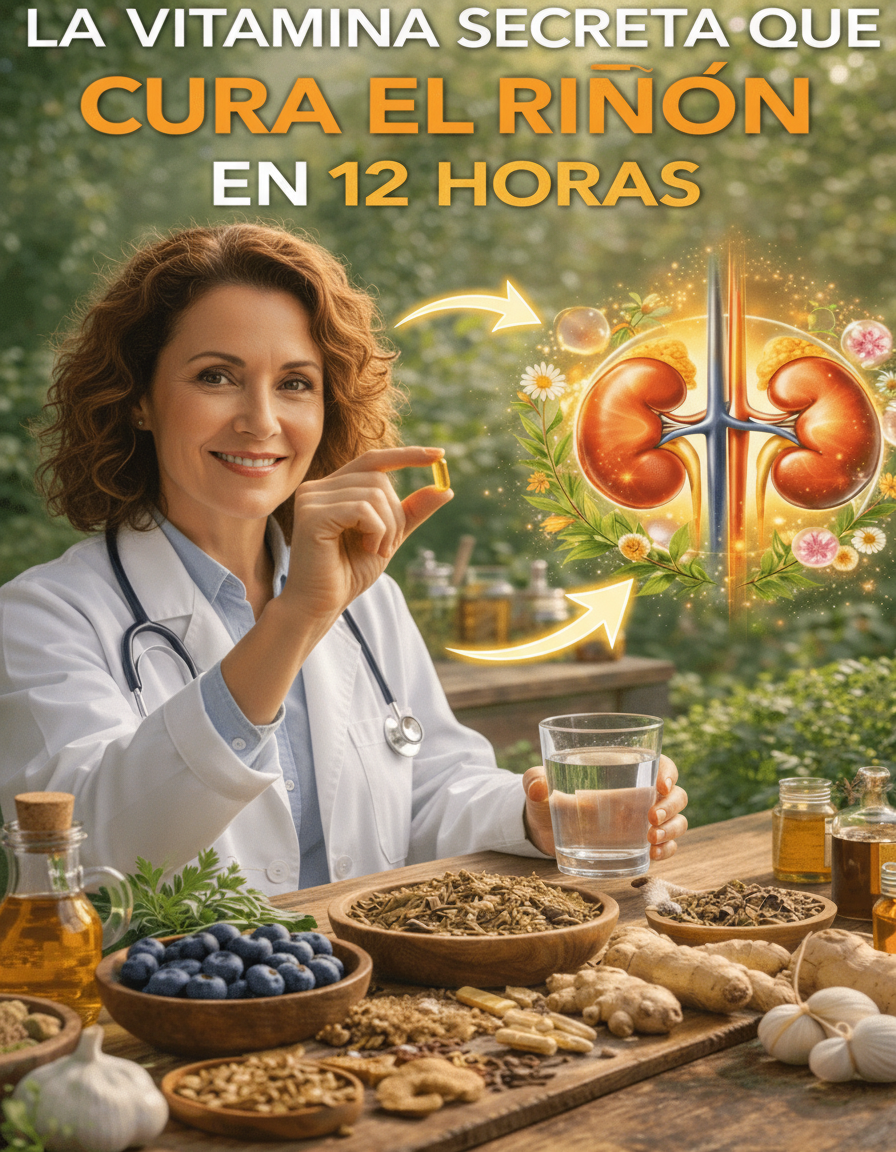 Descubre 3 vitaminas esenciales que pueden apoyar la salud de tus riñones y combatir la proteinuria silenciosa