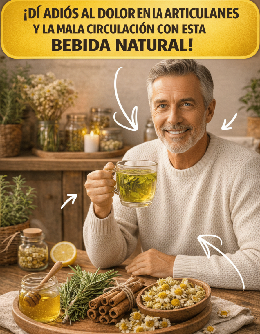 El Té Dorado de Manzanilla, Romero y Canela: Un Aliado Natural para tu Bienestar Integral