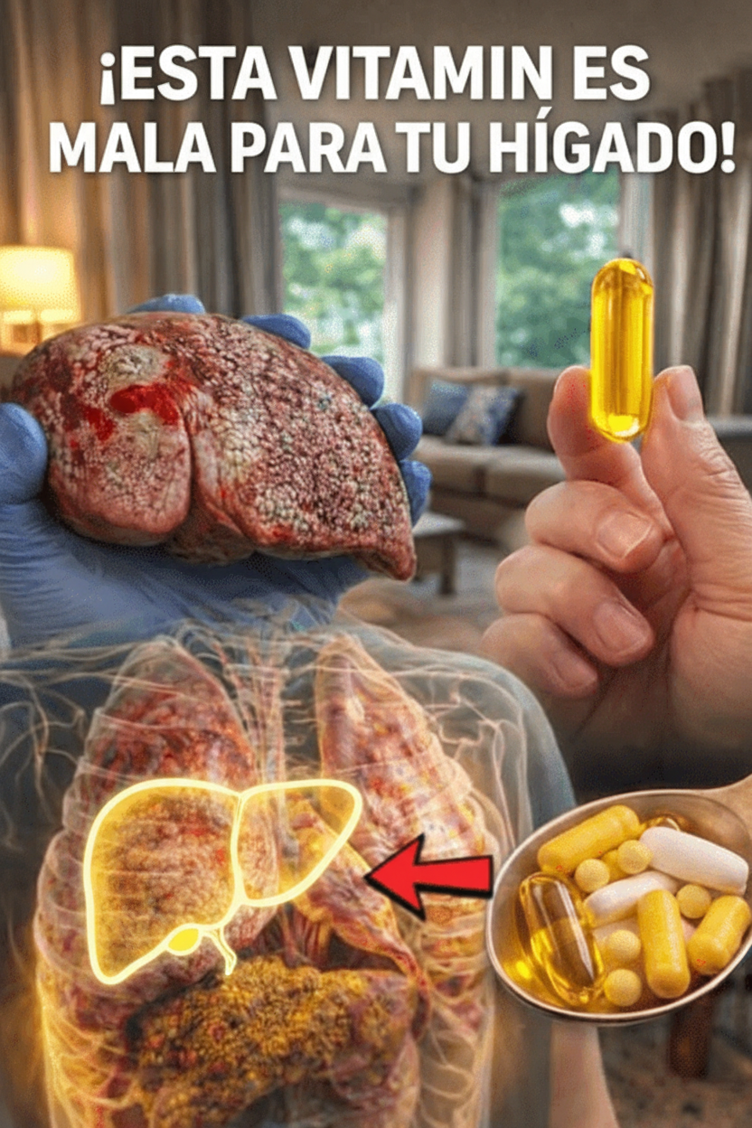 9 Vitaminas y Suplementos Comunes que Podrían Impactar la Salud de tu Hígado y Riñones a Largo Plazo