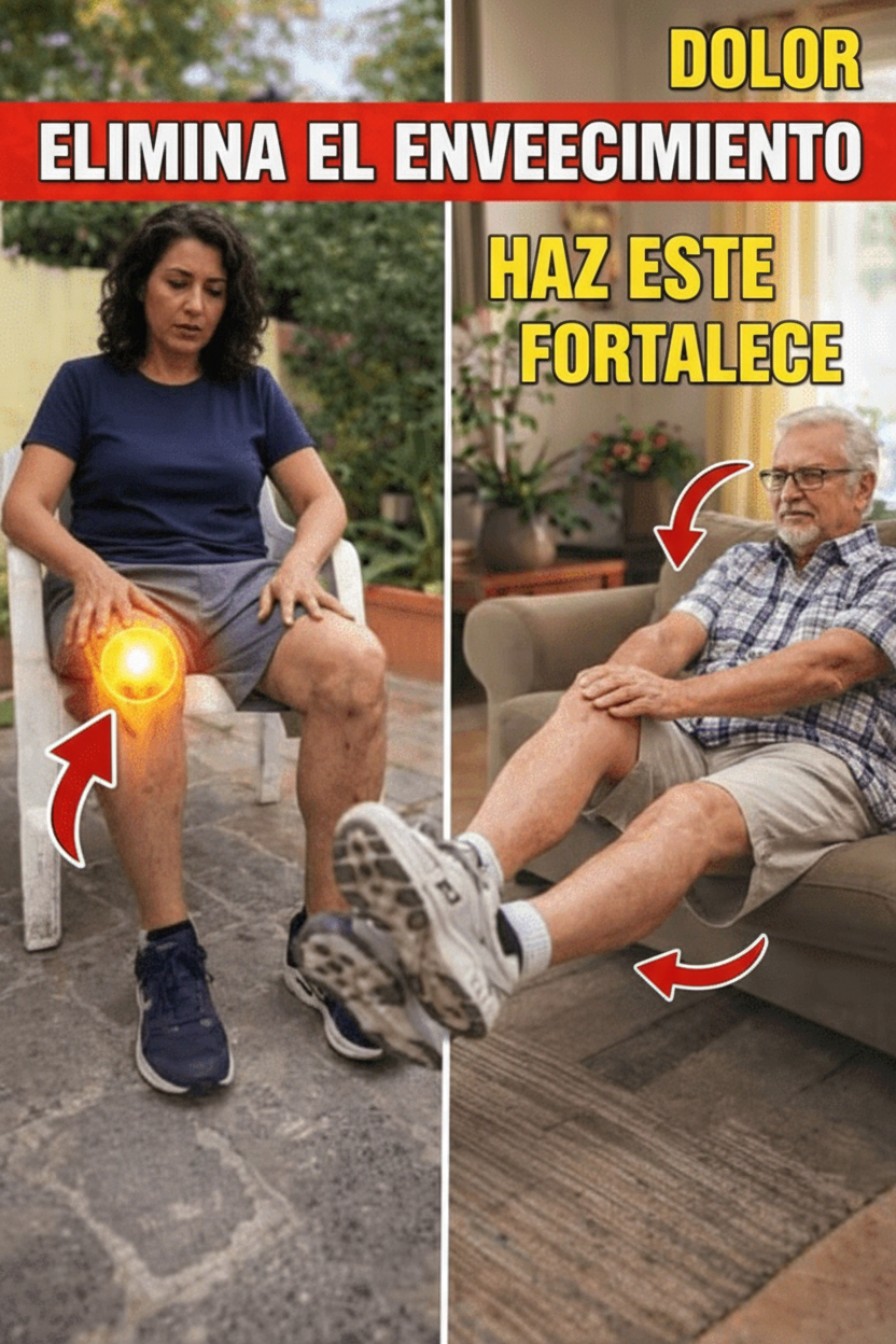 ¿Superas los 80? Descubre 2 ejercicios sentados que fortalecen tus piernas y mejoran la movilidad sin caminar