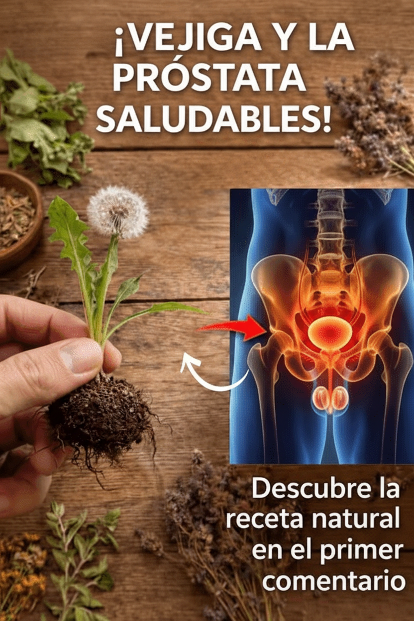 Estrategias Naturales para la Salud de la Vejiga y Próstata: El Diente de León y Más