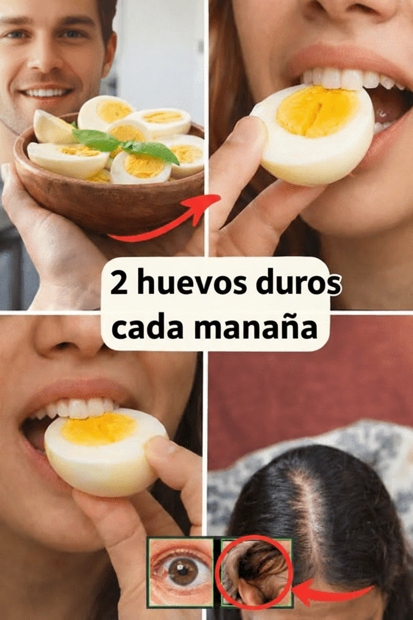Desayuno Perfecto: ¿Por Qué 2 Huevos Duros por la Mañana Transformarán Tu Energía y Bienestar?
