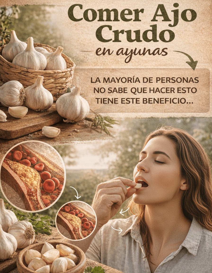 Ajo Crudo en Ayunas por 7 Días: Observa los Posibles Efectos en tu Cuerpo y Mente