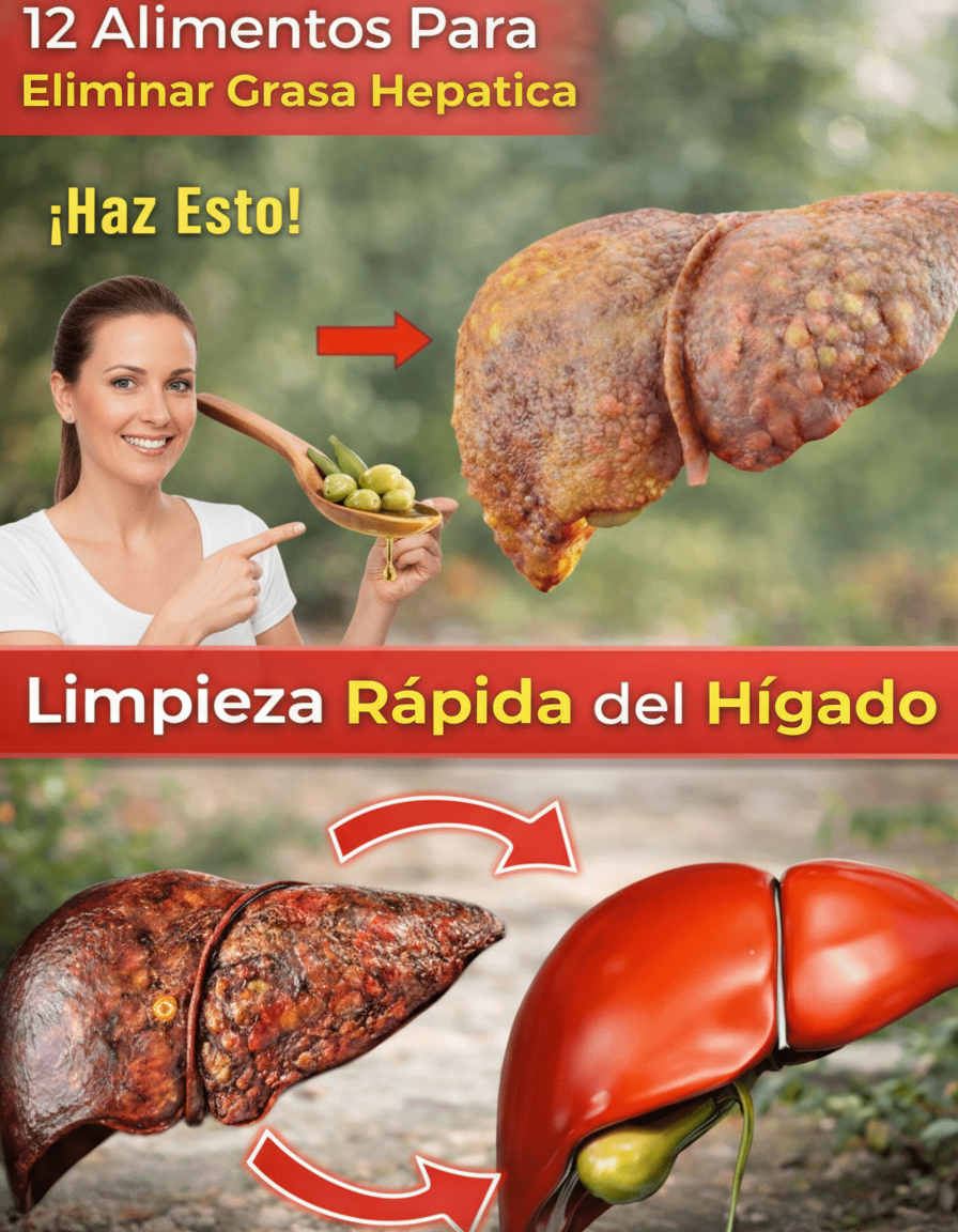 12 Alimentos Estratégicos para Revitalizar tu Hígado y Mejorar tu Bienestar Desde Hoy