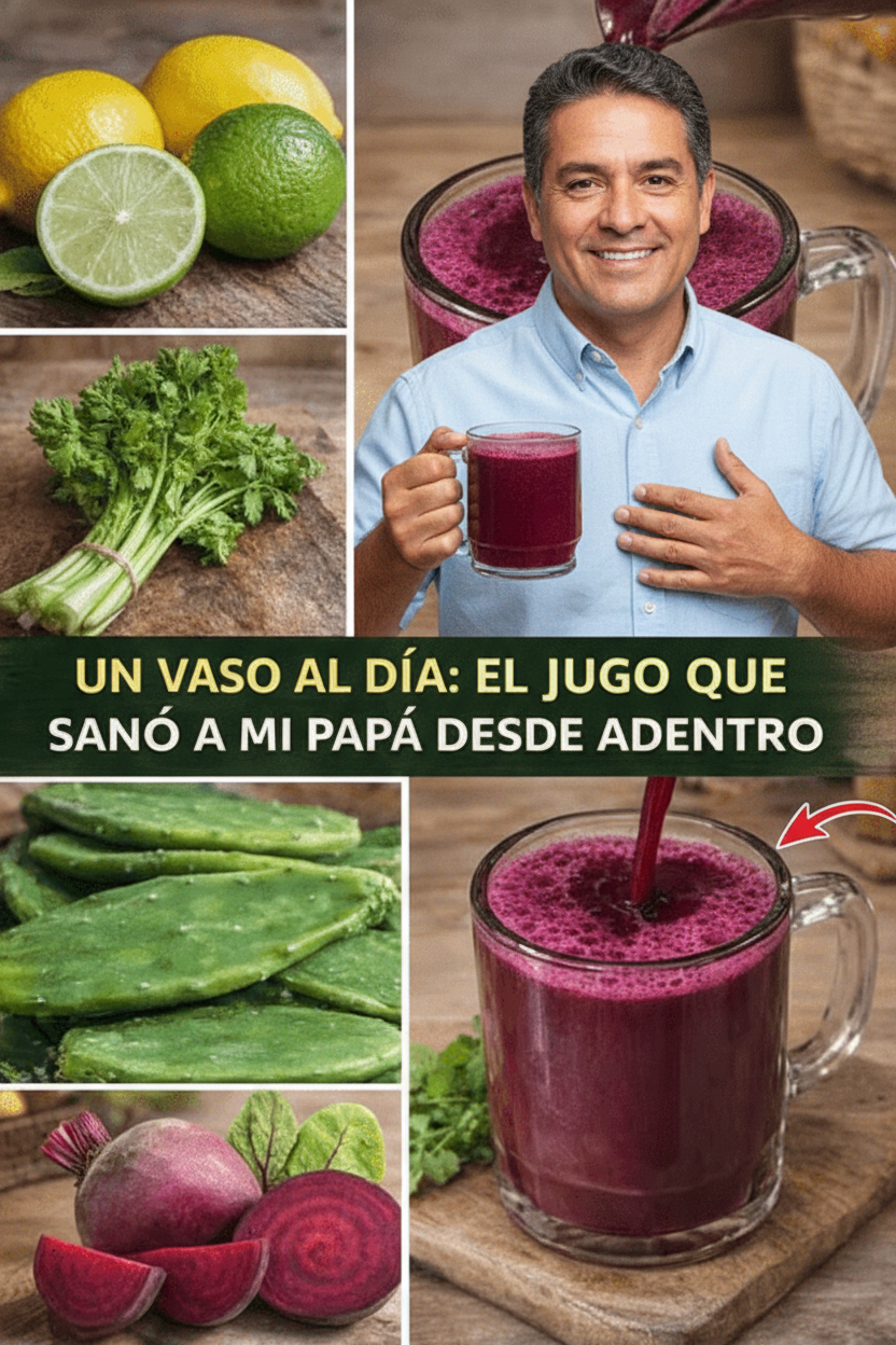 Descubre el Poder del Jugo Verde con Remolacha, Nopal y Apio para Impulsar tu Bienestar Diario