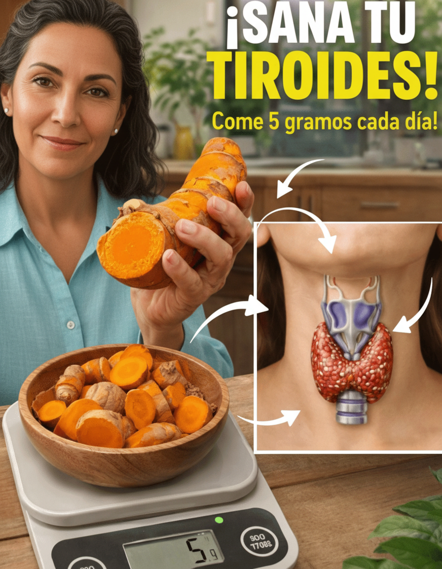Cúrcuma y Tiroides: El Secreto Dorado para Revitalizar tu Energía y Bienestar