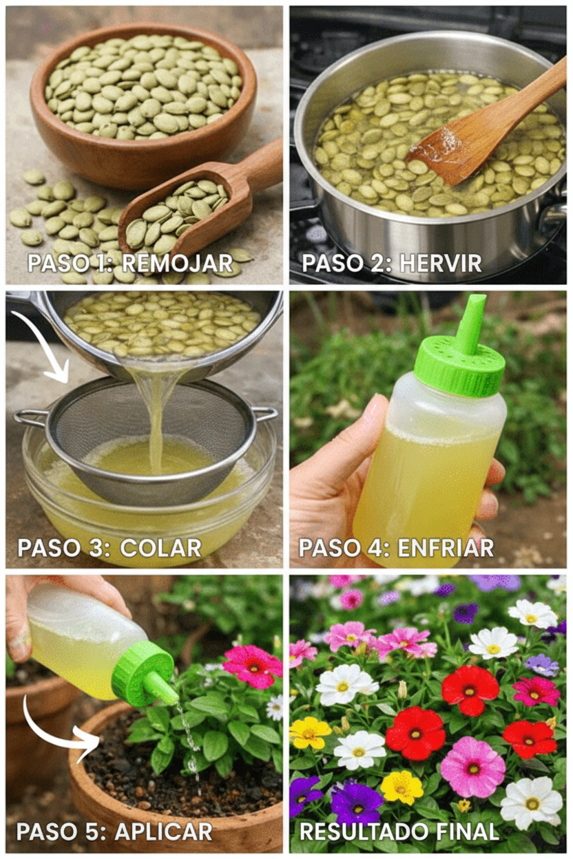 Descubre el Secreto Económico para Flores Espectaculares: Un Fertilizante Casero con Lentejas por Solo 30 Céntimos