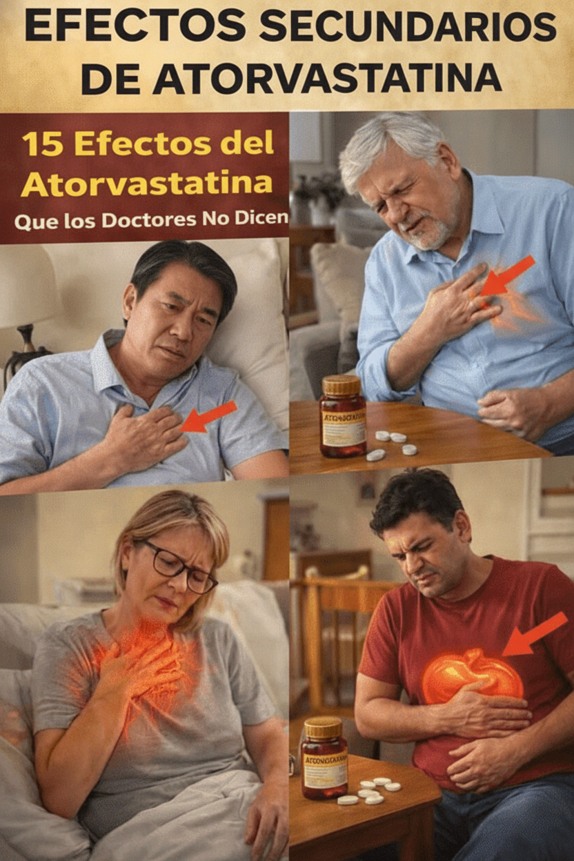 Atorvastatina: Efectos Secundarios Esenciales y Cómo Gestionarlos Antes de Iniciar el Tratamiento