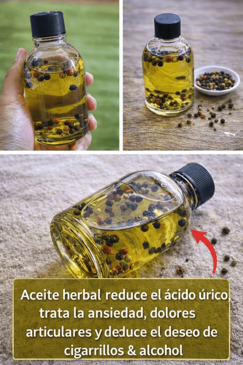 Aceite de Pimienta Negra Casero: Un Aliado Natural para tu Bienestar Diario