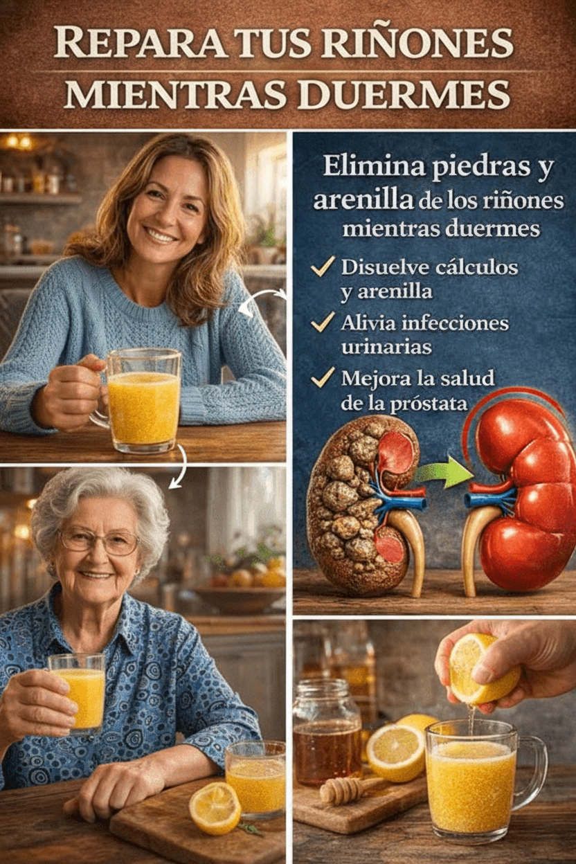 Potencia tu Salud Renal Nocturna: Prepara una Bebida Natural Revitalizante