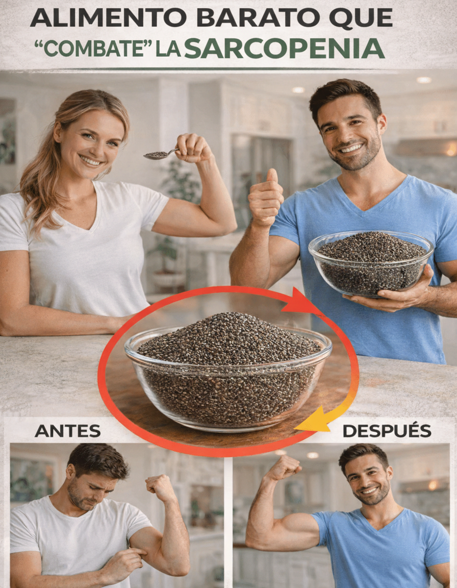 Semilla de Chía: Tu Aliada Diaria para la Salud Muscular y el Bienestar Después de los 50