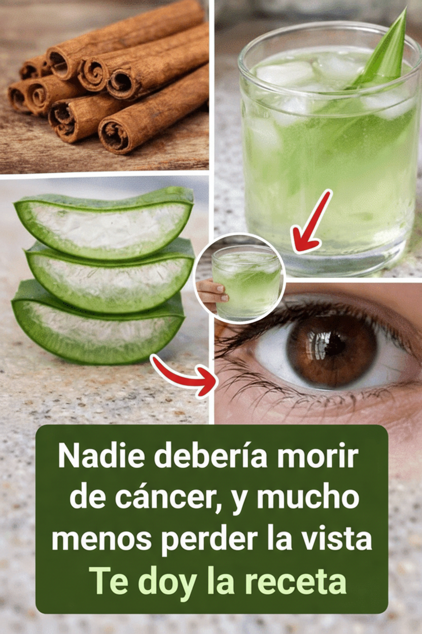 El Poder de la Canela y Sábila: Una Bebida Diaria para la Salud Visual y el Bienestar Integral