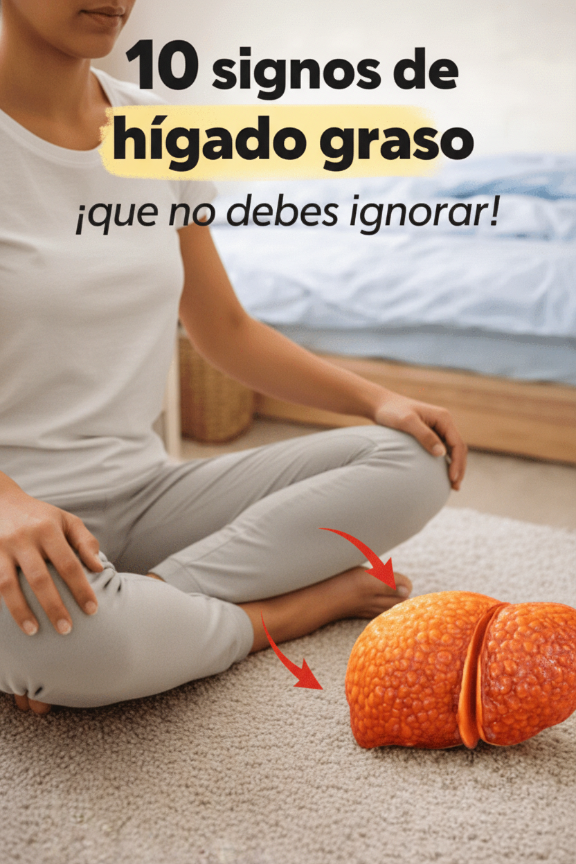 10 Señales Inesperadas de que tu Hígado Podría Estar Acumulando Grasa: Hábitos Diarios Clave para la Detección Temprana