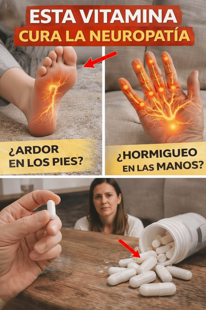 La Vitamina del Complejo B Esencial para el Apoyo Nervioso: Alivio para el Ardor y Hormigueo en Pies y Manos