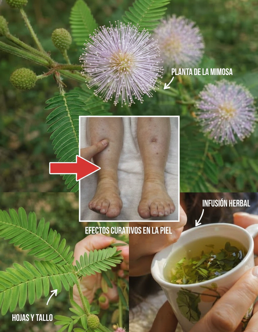 El Poder Curativo de la Mimosa Púdica: Hallazgos Prácticos en el Apoyo a la Cicatrización de Heridas y la Reducción de la Inflamación