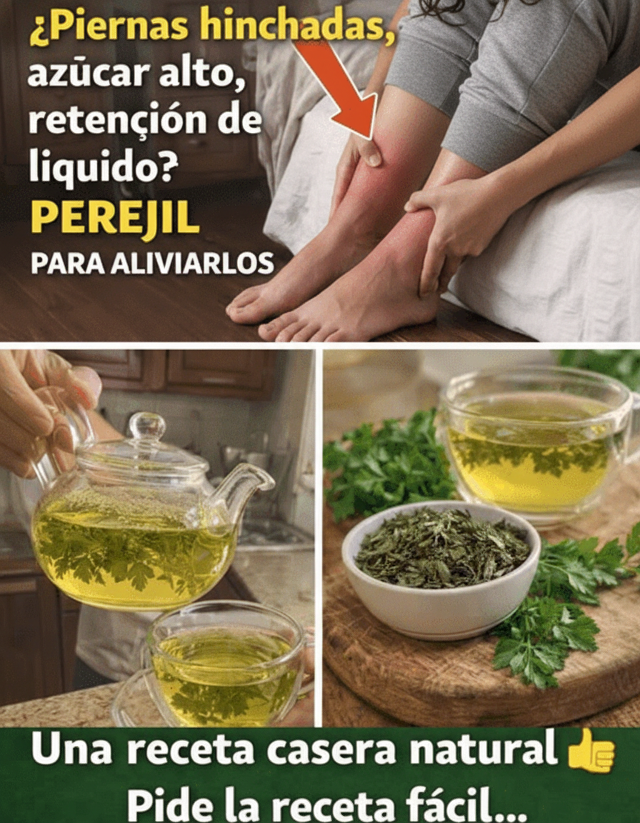 ¿Sientes las Piernas Hinchadas? Descubre el Poder Diurético del Perejil y Cómo Usarlo Fácilmente