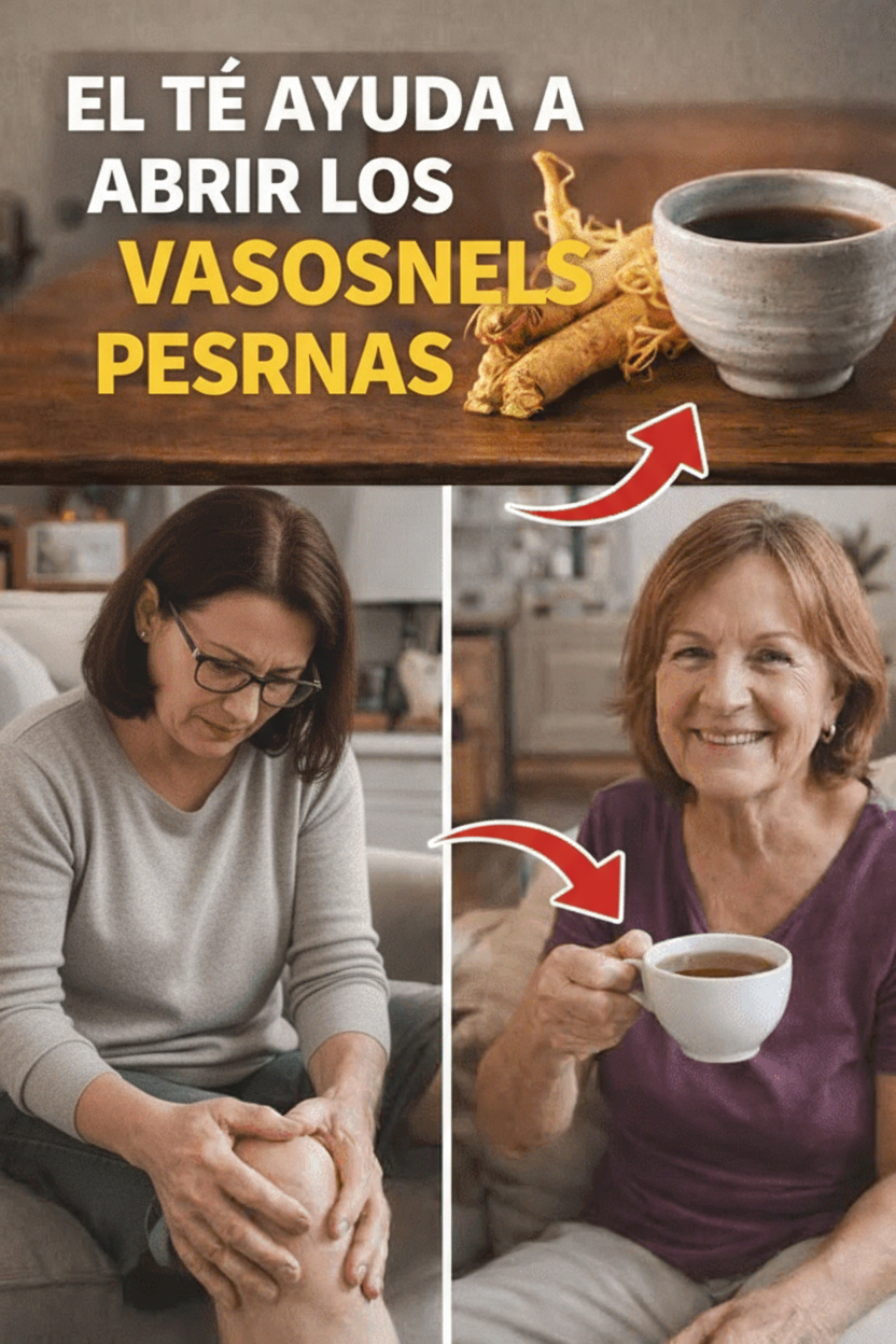¿Tienes más de 60 y Buscas Piernas Más Fuertes? Descubre 3 Tés Diarios para una Movilidad Natural y Caminar con Facilidad