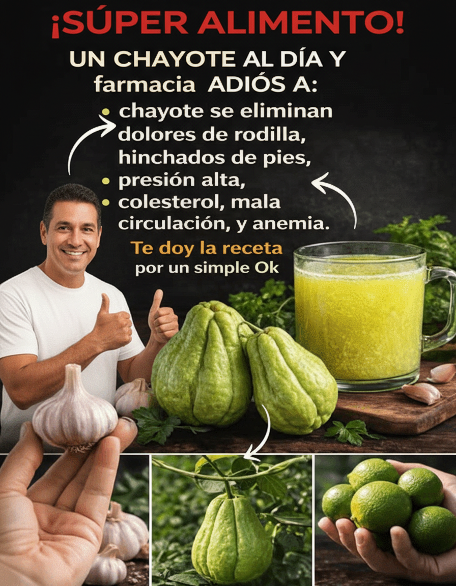 Chayote: El Aliado Natural para Tu Bienestar Diario y Menos Dependencia de Fármacos