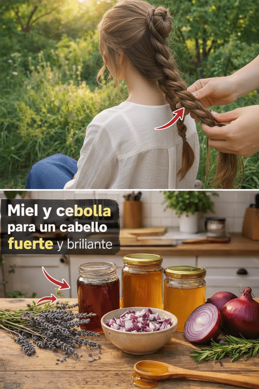 ¿Buscas un Cabello Más Fuerte y Radiante? Explora el Poder de la Miel y la Cebolla en Este Popular Remedio Natural