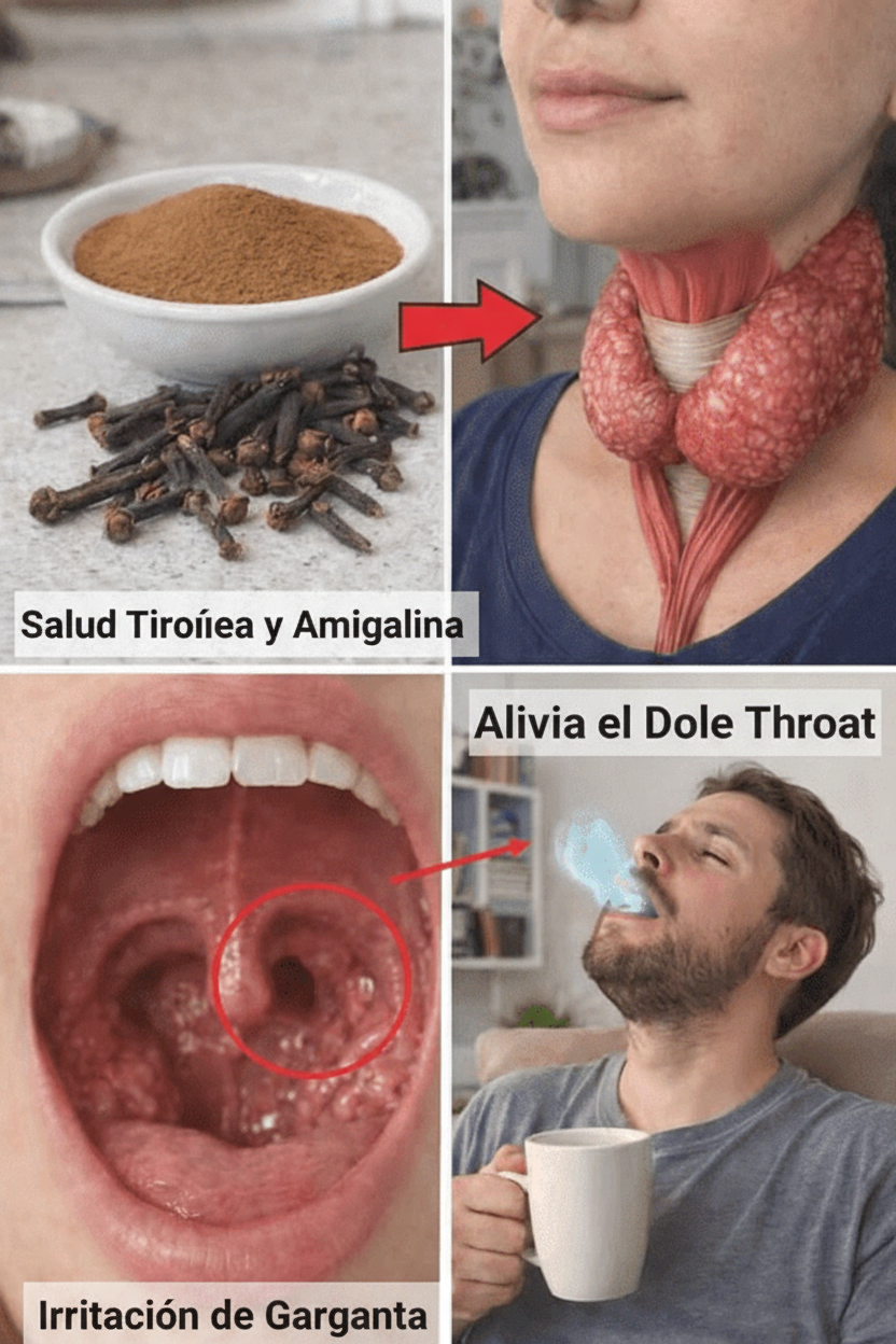 Alivio Natural para la Garganta: Descubre el Poder de los Clavos de Olor y Cómo Usarlos en Casa