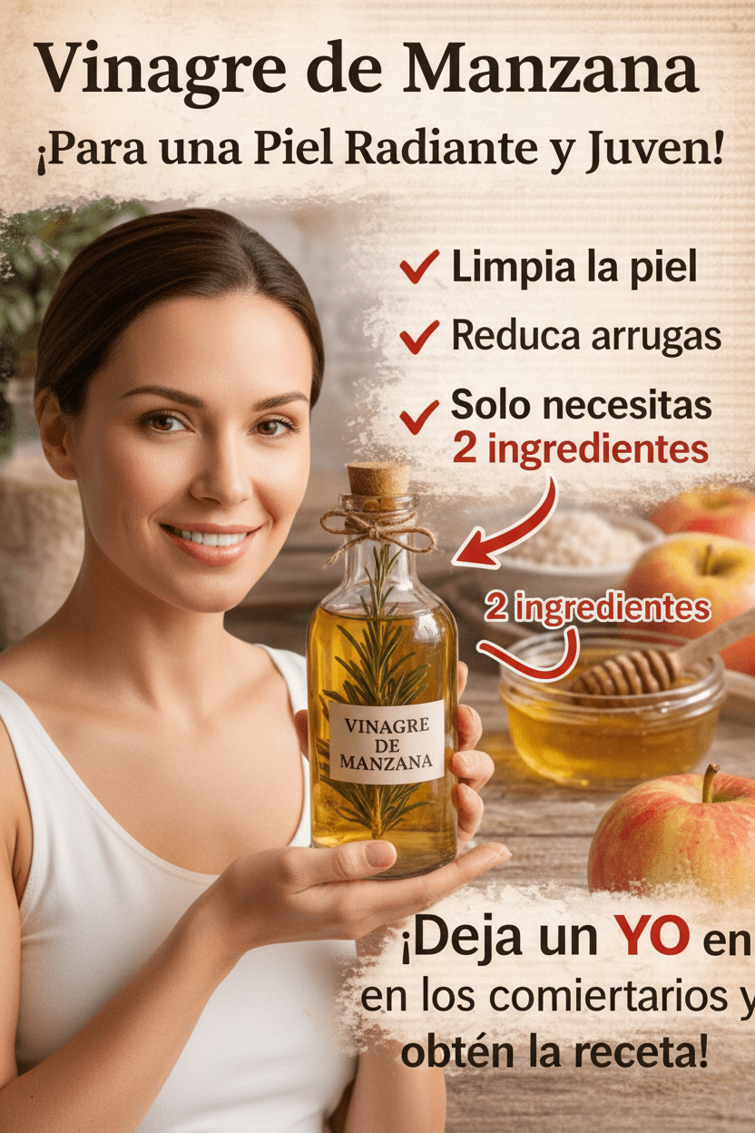 Vinagre de Manzana para una Piel Radiante: Guía de Uso Tópico y Recetas Caseras
